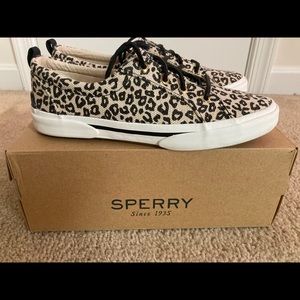 Sperry Pier Wave Sneaker (Leopard)